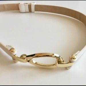 3 for $25 Almost Famous White Belt W Gold Buckle